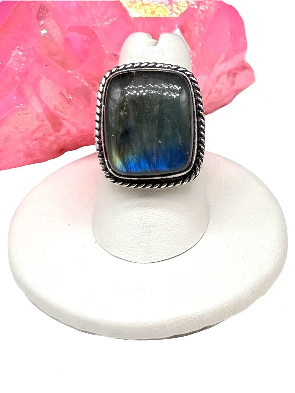 Hand Crafted genuine labradorite